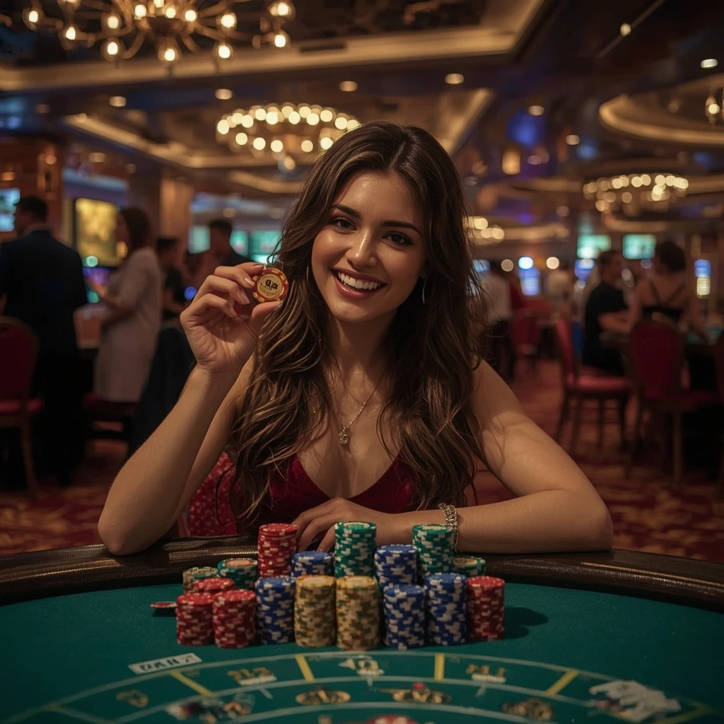bonus dans les mains de l'homme au casino ViggoSlots Casino