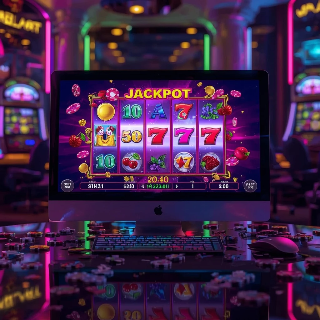 slots sur le moniteur ViggoSlots Casino